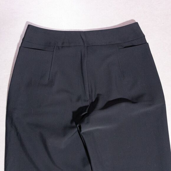 NWT Athleta Stellar High Rise Stretch Trouser Pants Black Women's 4P (410439) - Picture 7 of 7